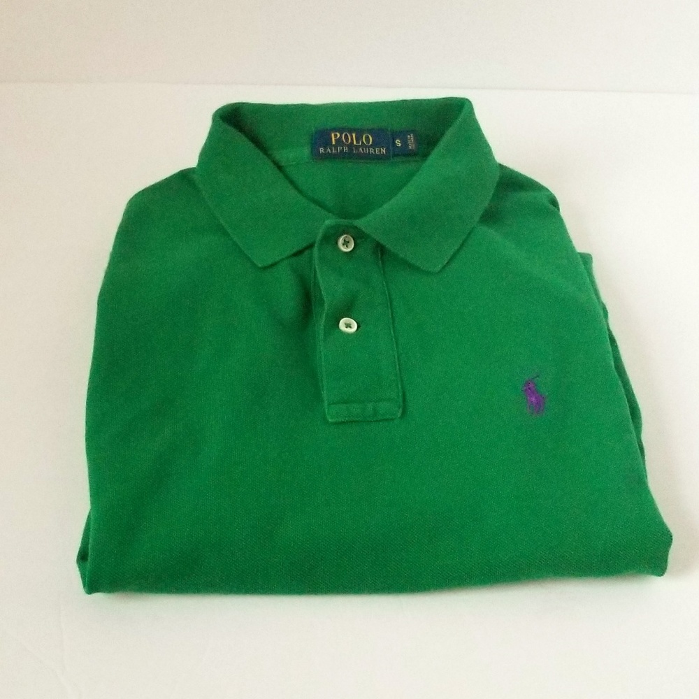 Polo Ralph Lauren Mens Green Shirt Size Small